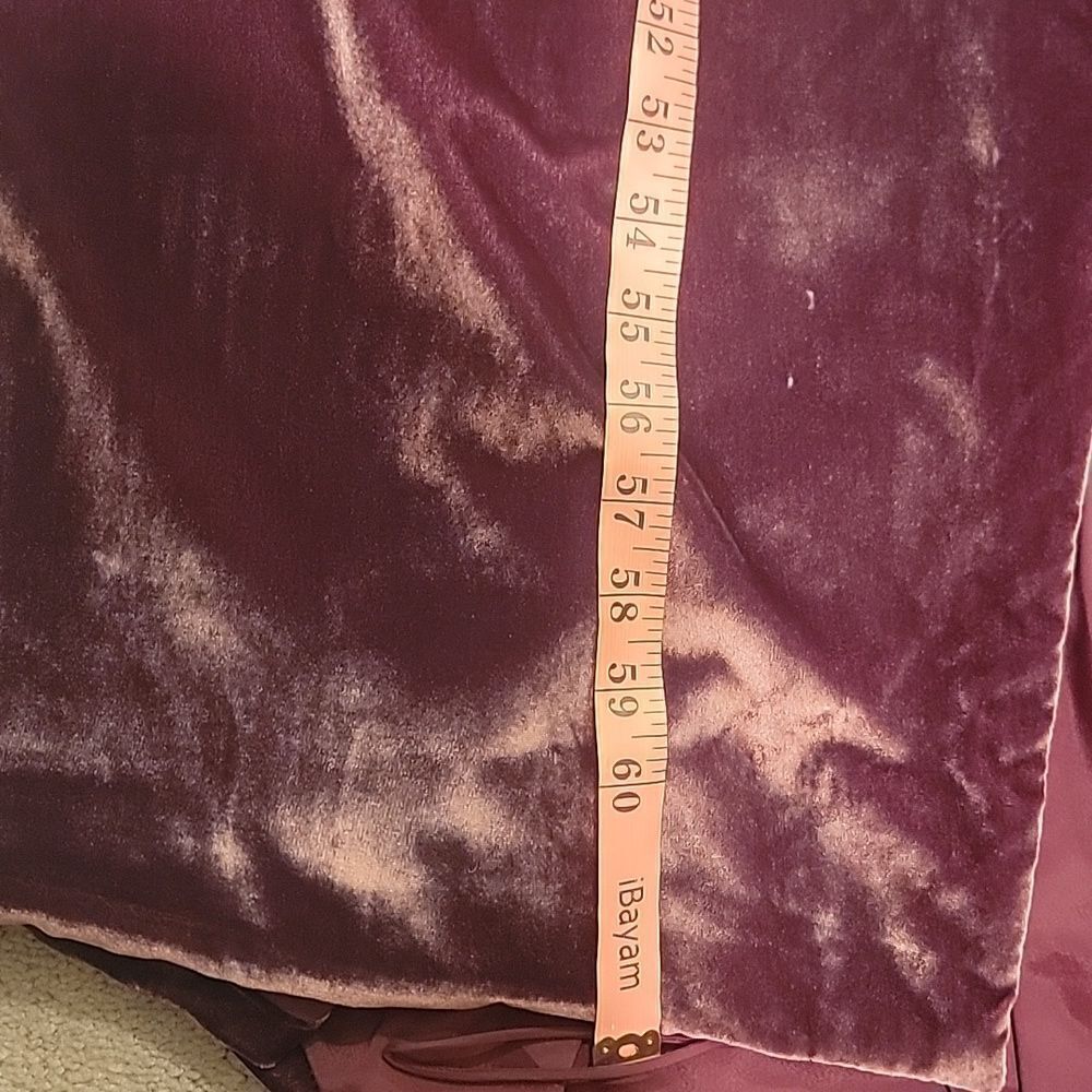 Cinq A Sept Genevive Velvet Cutout Gown Sz 8 - Picture 8 of 10